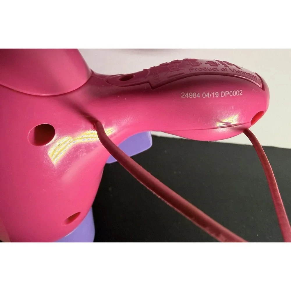 Build A Bear Pink Hairdryer For Stuffed Animal + Free Pink Sparkle Bow
